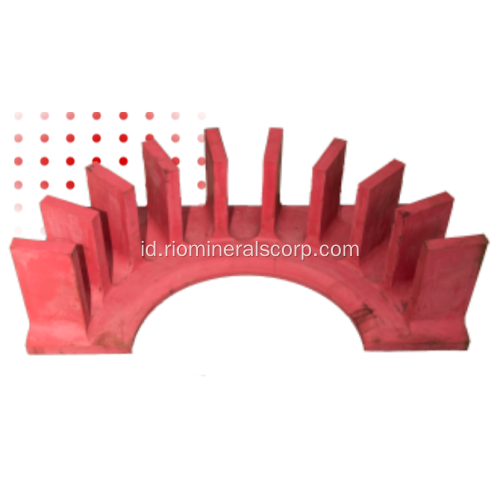 Rotor dan stator mesin pengapungan